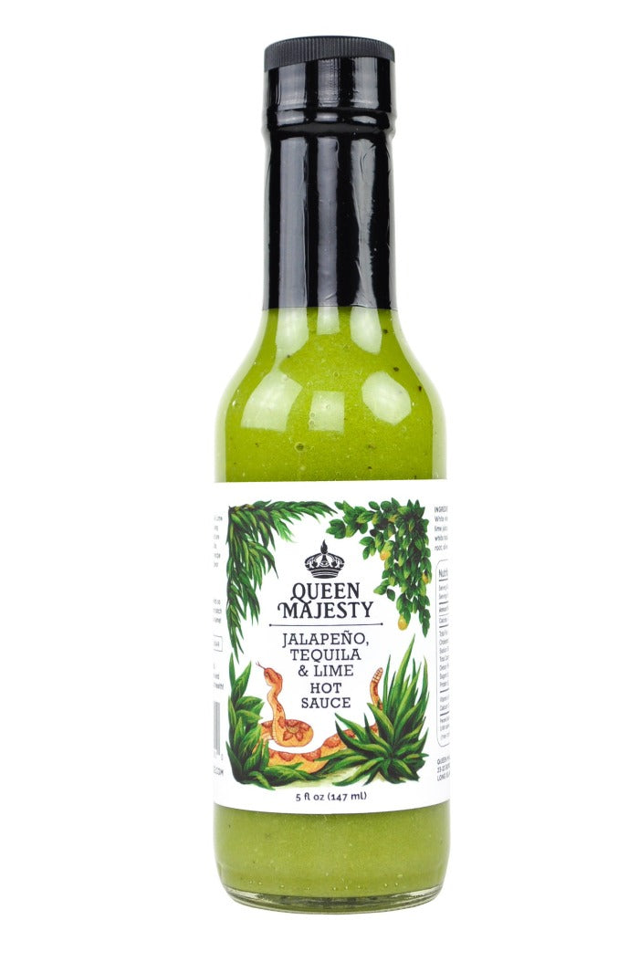 Jalapeno Tequila Lime Hot Sauce | Queen Majesty J9