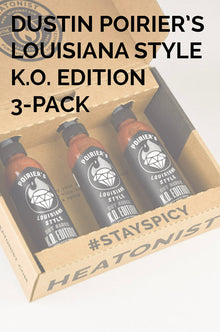 Dustin Poirier Hot Sauce - KO Edition 3 Pack E5