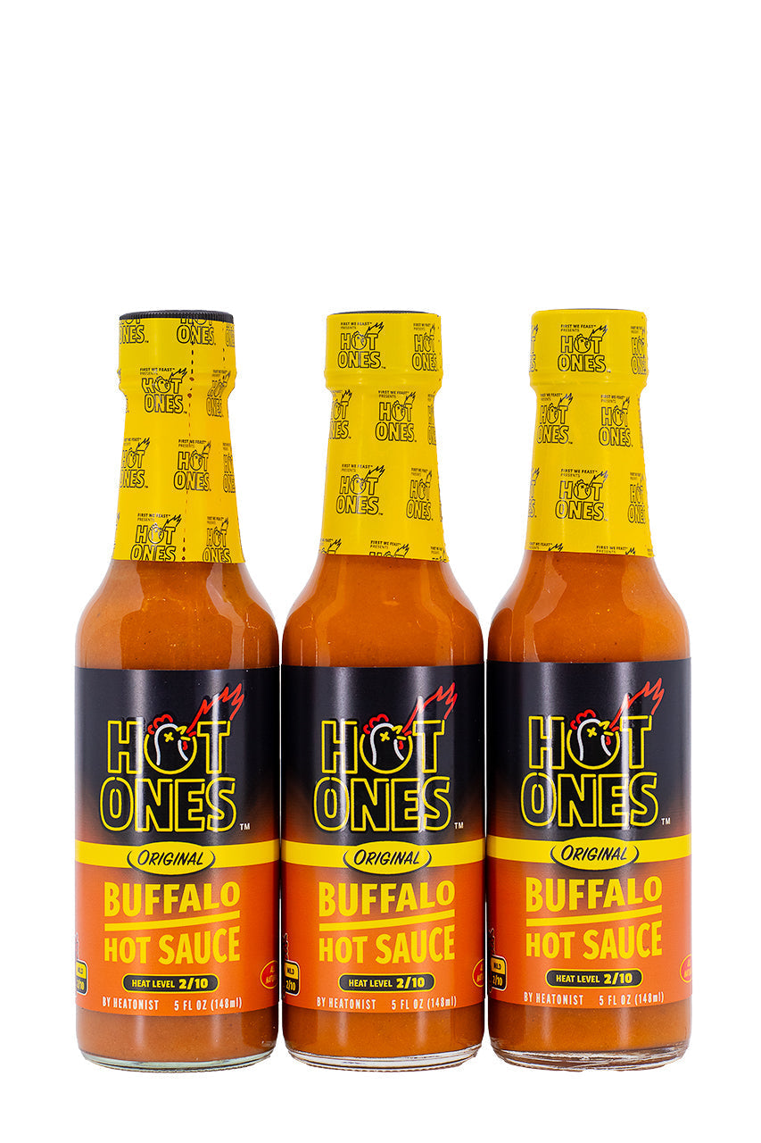 Buffalo Hot Sauce 3-Pack | Hot Ones Hot Sauce S2