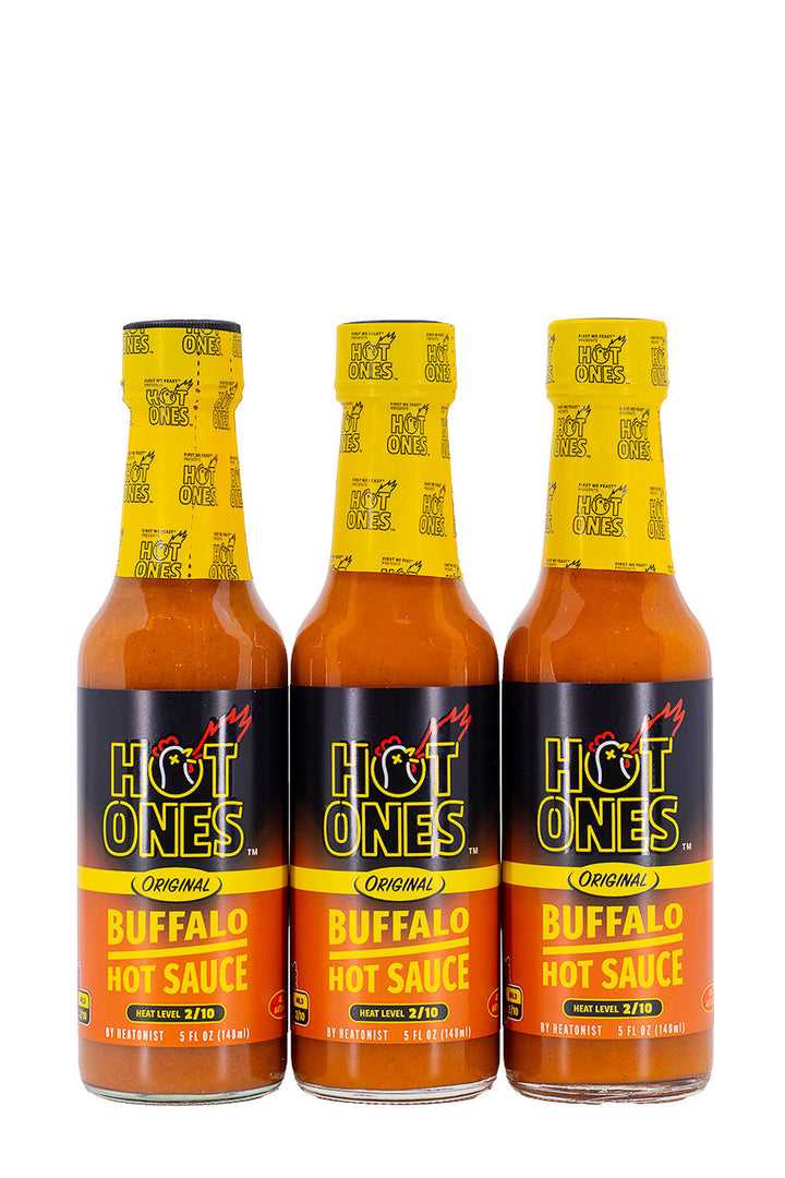 Buffalo Hot Sauce 3-Pack | Hot Ones Hot Sauce S2