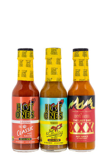 Hot Ones Trio Pack - Original | Hot Ones Hot Sauce H0