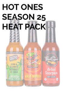 Hot Ones Hot Sauce Heat Pack - Season 25 G7