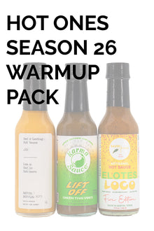 Hot Ones Hot Sauce Warmup Pack - Season 26 E9