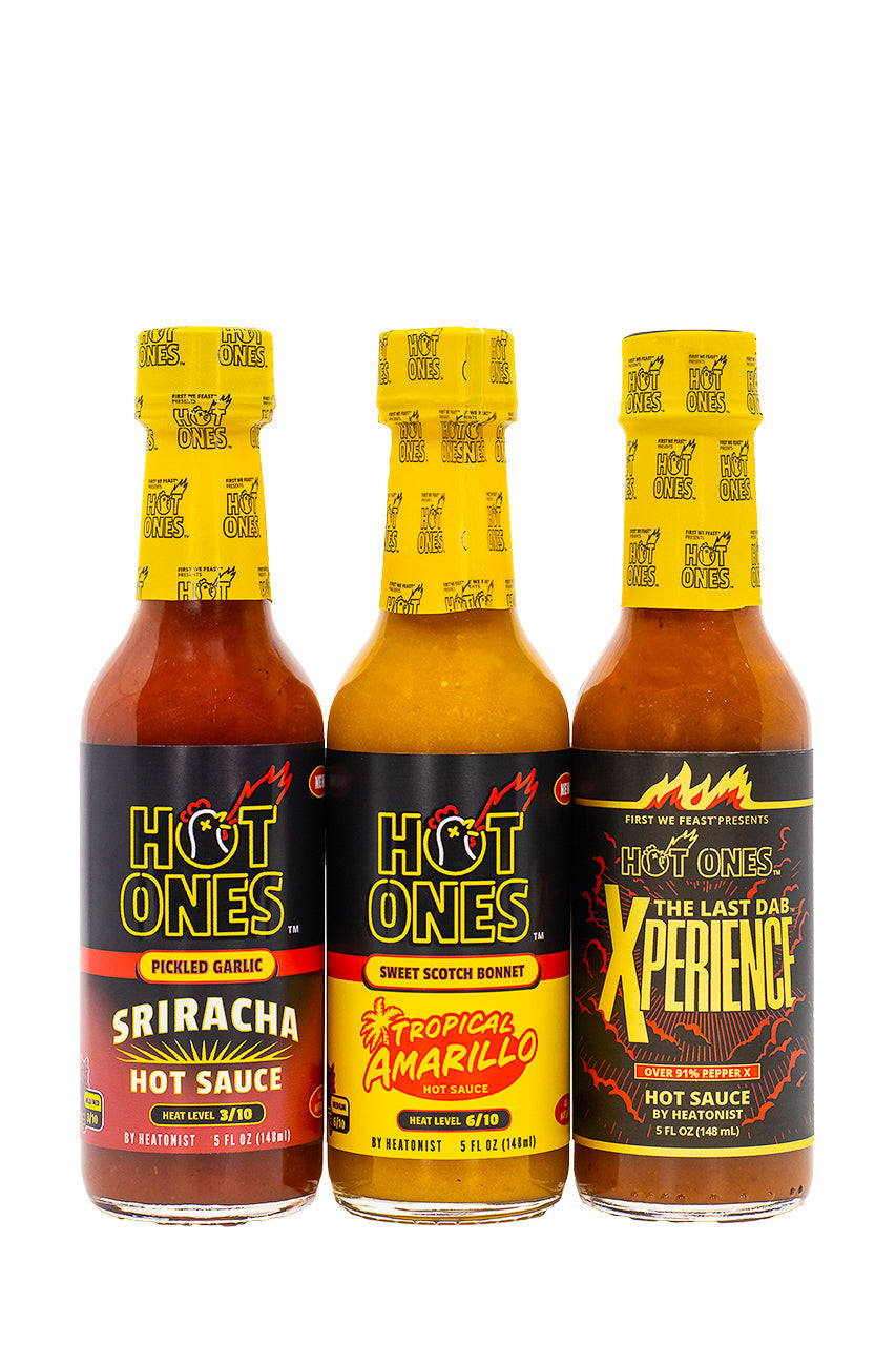Hot Ones Hot Sauce Trio Pack - Season 27 C9