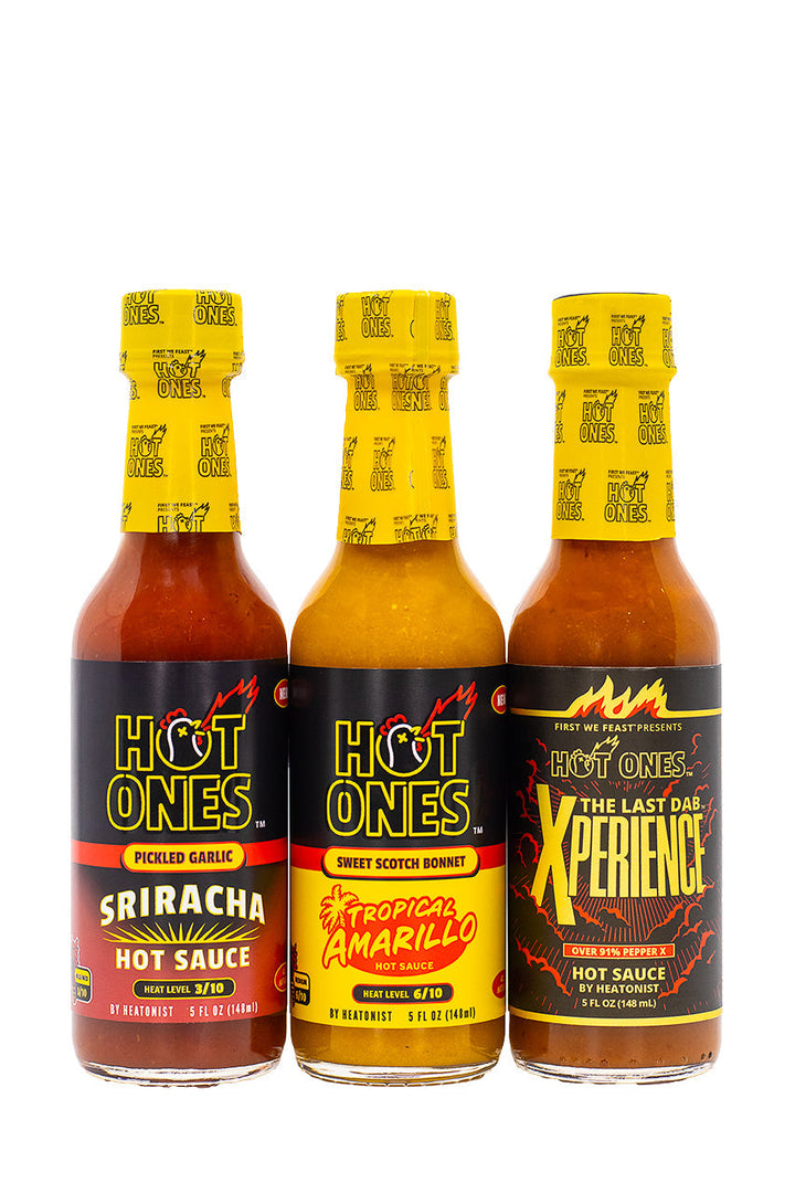 Hot Ones Hot Sauce Trio Pack - Season 27 C9