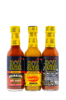 Hot Ones Hot Sauce Trio Pack - Season 29 X1