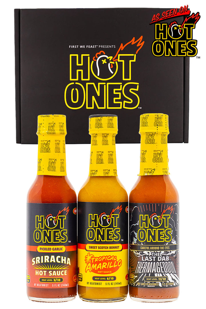 Hot Ones Hot Sauce Trio Pack - Season 30 R2