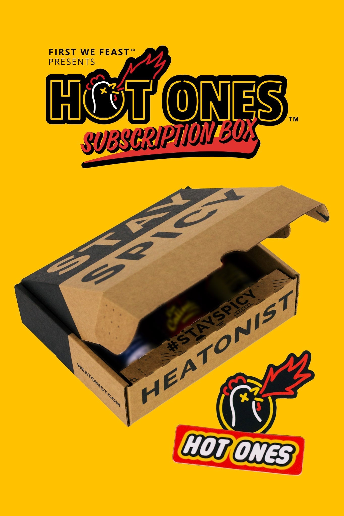 Monthly Hot Ones Box H4