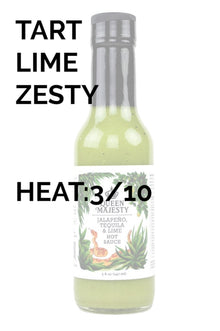 Jalapeno Tequila Lime Hot Sauce | Queen Majesty J9