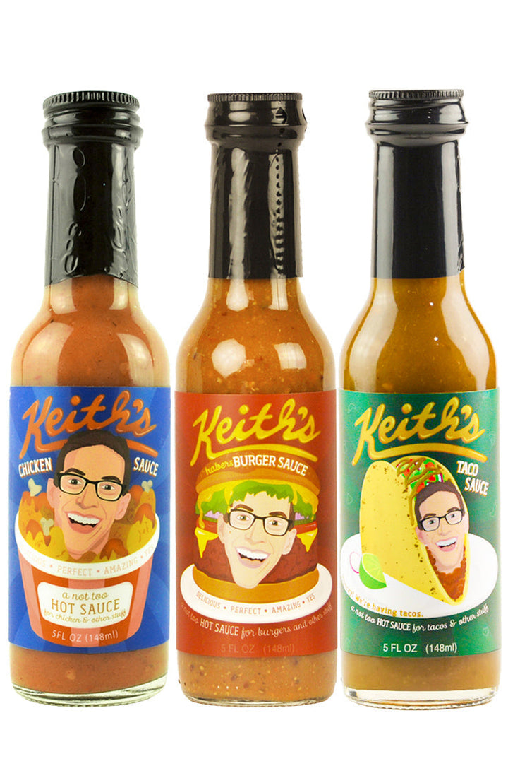 Keith's Hot Sauce Trio Pack M7