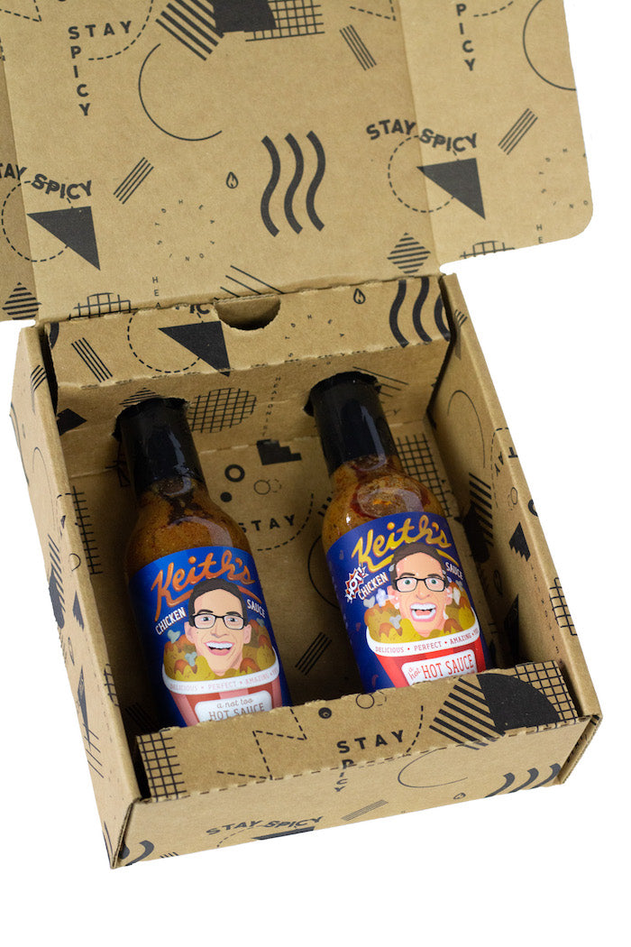Keith's Chicken Sauce Hot Sauce Duo Pack | Keith's W4