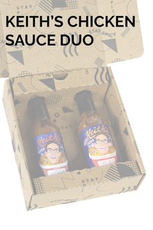 Keith's Chicken Sauce Hot Sauce Duo Pack | Keith's W4